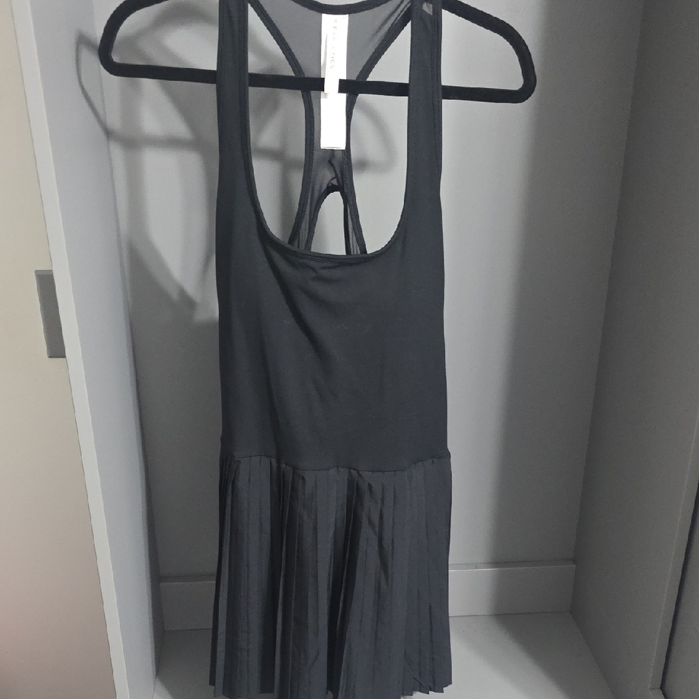 Fabletics Black Racerback Sports Top